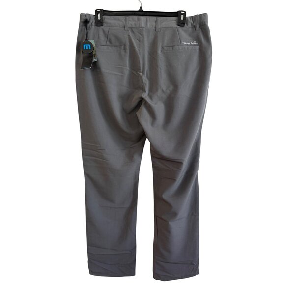 TravisMathew Mens Stretch Golf Pants Size 38 Polyester Blend Gray Premium Comfor - Picture 3 of 6